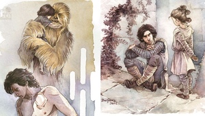 Kylo Ren’s Complicated Inner Struggles Explored in Beautiful STAR WARS Art