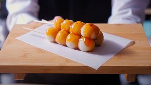 Learn How To Make Mitarashi Dango From DEMON SLAYER  in Babish Culinary Universe Video