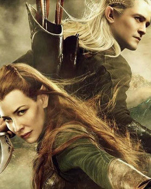 Legolas and Tauriel Poster for THE HOBBIT Sequel