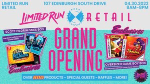 Limited Run Games Decides to Get Physical with First Physical Store Grand Opening This Month