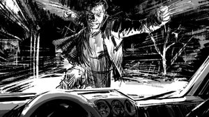 LOGAN Storyboards Show Wolverine Going Claws-First Through a Windshield