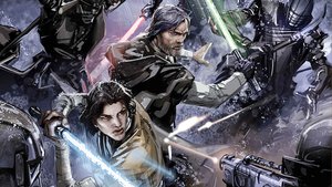 Luke Skywalker and Ben Solo Battle The Knights of Ren in STAR WARS: THE RISE OF KYLO REN #2