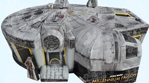 Make The Jump To Hyperspeed In This Huge $10,000 Inflatable Millennium Falcon Bouncy House