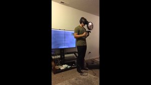 Man Breaks Friend’s TV While Trying out Virtual Reality