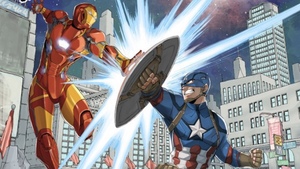 Manga-Inspired CAPTAIN AMERICA: CIVIL WAR Poster Art by FAIRY TAIL’s Hiro Mashima