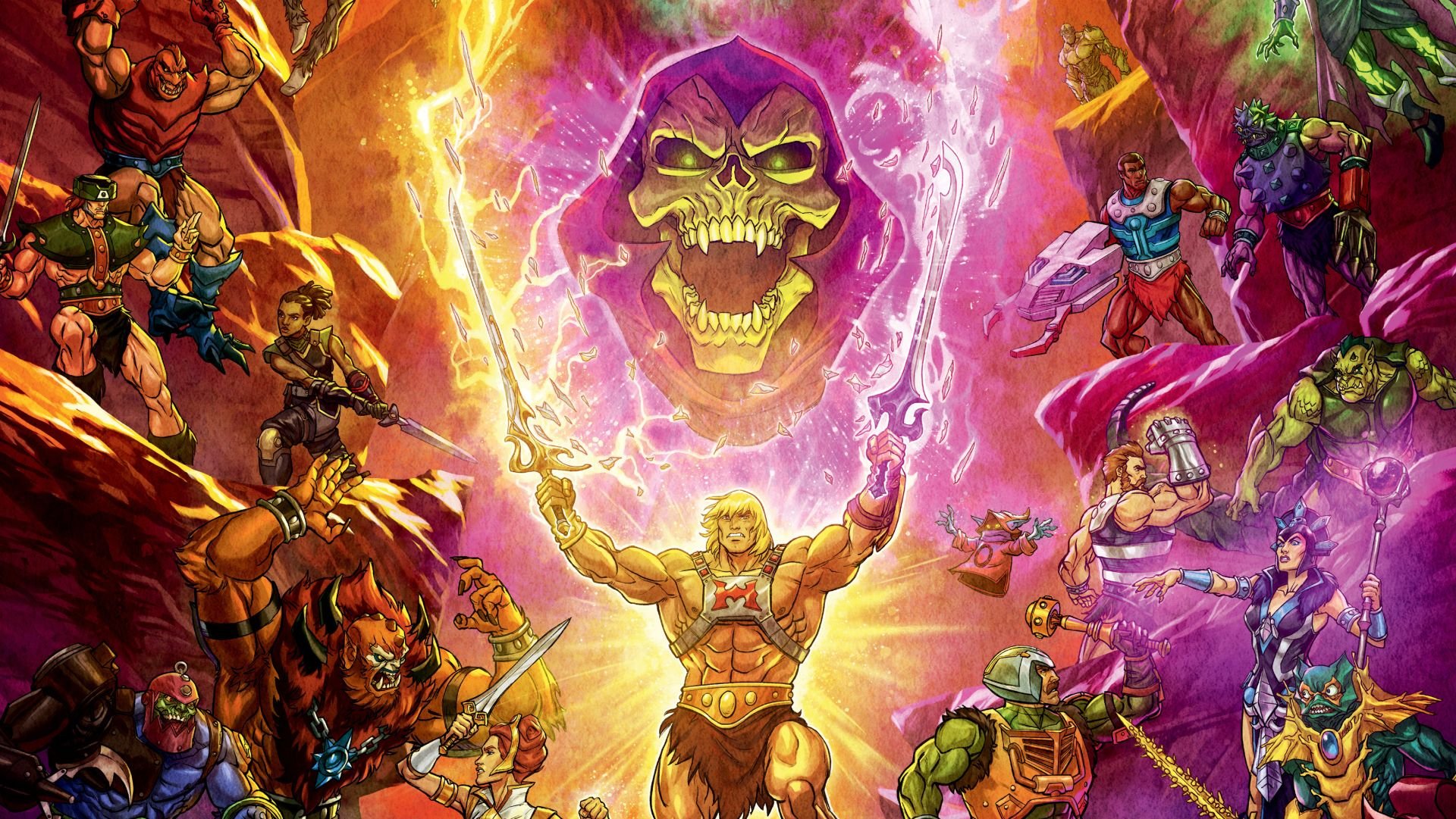 Masters of the universe revelation. Властелины Вселенной 2021 Нетфликс. Властелины Вселенной: Откровение мультсериал 2021. Хи-Мэн и повелители Вселенной мультсериал 2021. Повелители Вселенной скелетор.