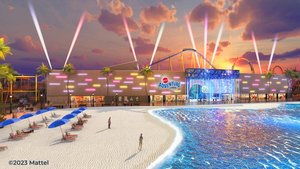 Mattel Opening Arizona Adventure Theme Park With Barbie Beach House and Hot Wheels Roller Coaster