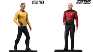 McFarlane Toys Reveals Their Captain Kirk and Captain Picard STAR TREK Action Figures