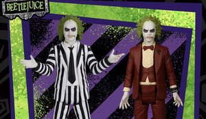 Mezco Toyz Reveals Its BEETLEJUICE Retro Action Figures