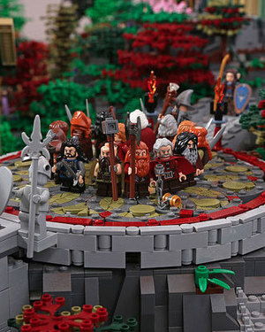 Middle Earth's Rivendell Recreated with 200,000 LEGOs!