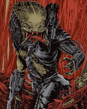 Mondo PREDATOR Art by Ken Taylor