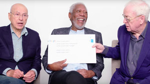 Morgan Freeman, Michael Caine, and Alan Arkin Answer Autofilled Questions About Themselves