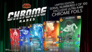 MY HERO ACADEMIA CCG Gets New Chrome Rare with HEROES CLASH Set