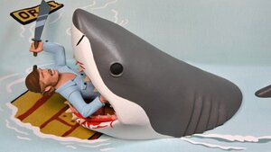 NECA Reveals Amusing JAWS Toony Terrors Figure Set with Jaws and Quint