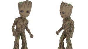 NECA Reveals Their Life-Size Baby Groot Figure From GUARDIANS OF THE GALAXY VOL. 2