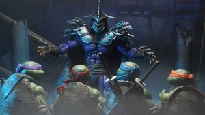 NECA's TEENAGE MUTANT NINJA TURTLES II: THE SECRET OF THE OOZE Super Shredder Deluxe Action Figure  Pre-Order Details