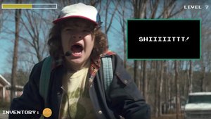 Netflix Releases a Fun STRANGER THINGS Season 1 Recap in The Style of an 80s Video Game