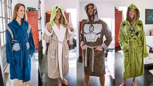 New Geek Robes, Slippers and More Available Based on THE MANDALORIAN, STAR TREK, and HALO