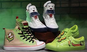 New GHOSTBUSTERS-Themed Sneakers Inspired By Slimer and Stay-Puft Marshmallow Man