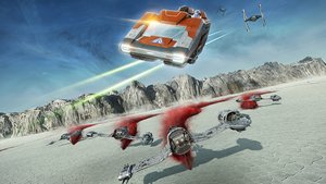New Images of The Planet Crait From Disney Park's STAR TOURS Ride
