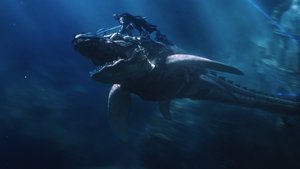 New Photo From AQUAMAN Shows King Orm Epically Riding a Tylosaur Sea Creature