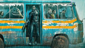 New Poster Art For James Gunn's THE SUICIDE SQUAD - The Team Rolls Into Action on a Bus