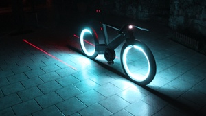 New Smart Bicycle Concept Called CYCLOTRON is Inspired By TRON