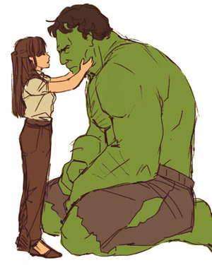 No HULK SMASH in This Fan Art