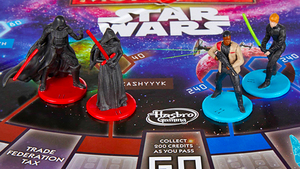 Not This B.S. Again: Rey is Absent From Hasbro's FORCE AWAKENS Monopoly Set