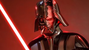 OBI-WAN KENOBI Battle-Damaged Darth Vader Action Figure From Hot Toys