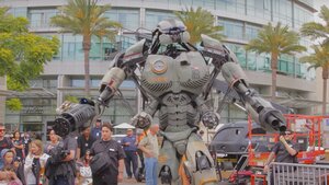 Older Sneaky Zebra Comic-Con Cosplay Video Gets a A.I. Upgrade