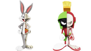 Peer Inside Your Favorite Looney Tunes Characters With These Anatomical Sculptures