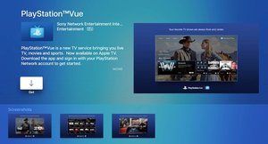 PlayStation Vue Streaming Service Now Available on Apple TV