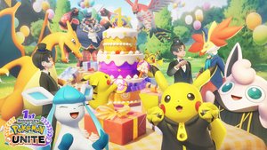 POKEMON UNITE Outlines Plans for First Anniversary This Week