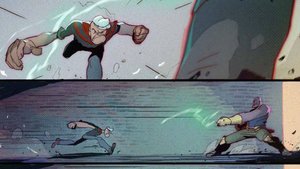 Popeye Attacks Thanos in Wicked Cool Fan Art
