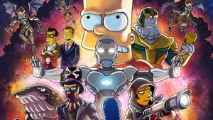 Poster and Images For Fox's AVENGERS-Inspired SIMPSONS Episode 