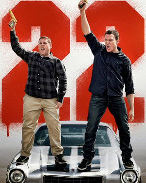 Poster for 22 JUMP STREET with Jonah Hill and Channing Tatum