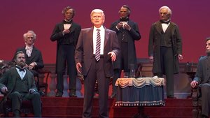 President Donald Trump Has Officially Been Added To Disney World's Hall Of Presidents; Watch Him in Action