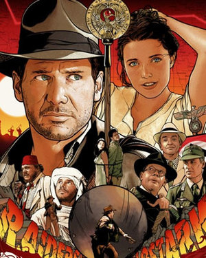 RAIDERS OF THE LOST ARK and TEMPLE OF DOOM Poster Art from Joshua Budich