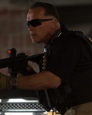 Red-Band Clip and Photos for Schwarzenegger's SABOTAGE