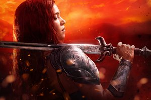 RED SONJA Star Matilda Lutz Says New Film Will Tell a 