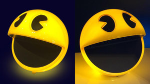 Retro PAC-MAN Lamp, Complete With Classic Sound Effects From The Game