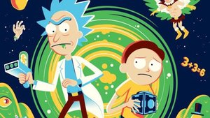 RICK AND MORTY and SOUTH PARK Poster Art Created by Tom Whalen 