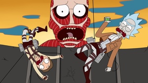 RICK AND MORTY Gets an Amusing Fan-Made ATTACK ON TITAN Mashup