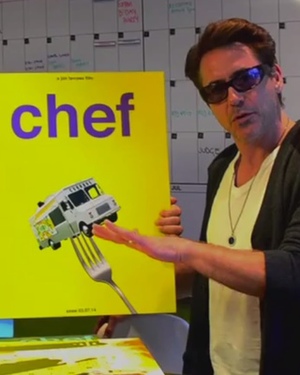 Robert Downey Jr. and Jon Favreau Unveil Posters for CHEF