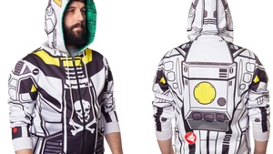 ROBOTECH Skull-One Costume Hoodie!