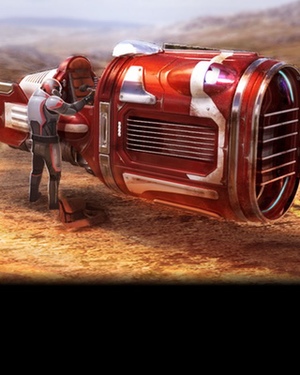 Sci-Fi Roadster Concept Inspired by STAR WARS: THE FORCE AWAKENS