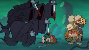 Screwball Cartoon Recap of THE LORD OF THE RINGS: FELLOWSHIP OF THE RING