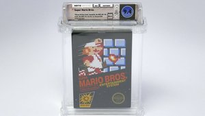 Sealed Copy of SUPER MARIO BROS. Recently Sold for Six Figures