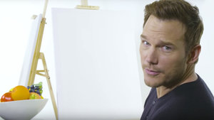 See GUARDIANS Stars Chris Pratt and Dave Bautista Paint Each Other's Portraits